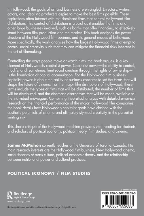 Produktbild: The Political Economy of Hollywood