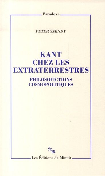 Produktbild: Kant chez les extraterrestres : philosofictions cosmopolitiques