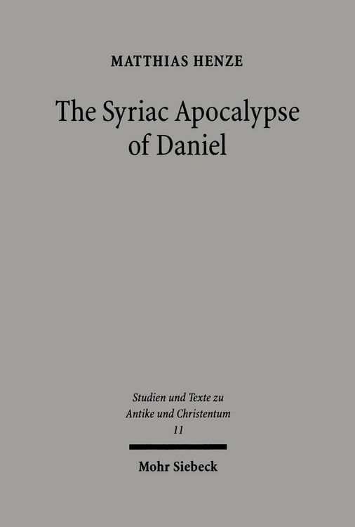 Produktbild: The Syriac Apocalypse of Daniel