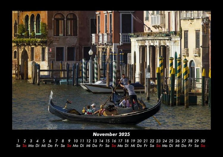 Produktbild: Sensation Italien 2025 Fotokalender DIN A3