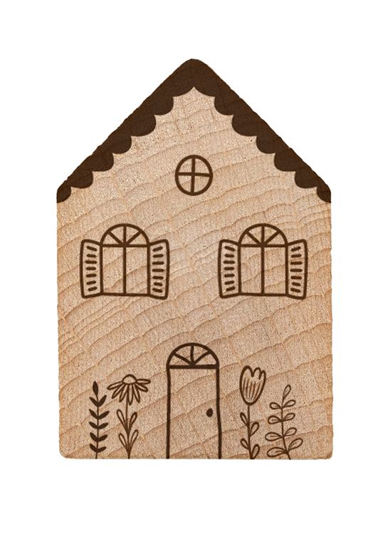 Produktbild: Magnetisches Holzhaus Haus
