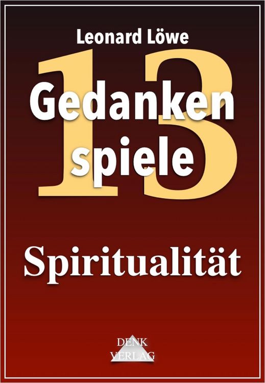 Produktbild: Gedankenspiele Thema 13: Spiritualit&auml;t