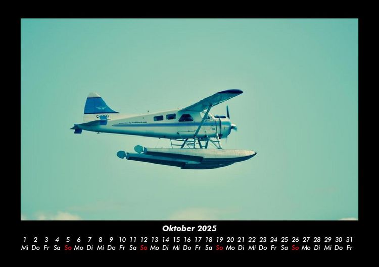 Produktbild: Flugzeuge 2025 Fotokalender DIN A3