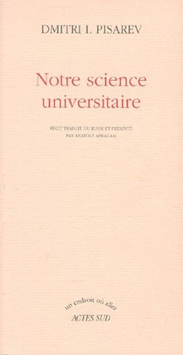 Produktbild: Notre Science Universitaire