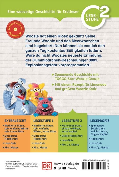 Produktbild: SUPERLESER! Woozle Die Serie: Gummib&auml;rchenalarm am Kiosk