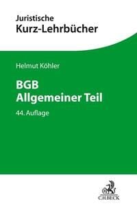 Produktbild: BGB Allgemeiner Teil