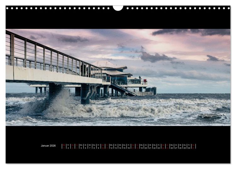 Produktbild: Kreis Ostholstein - Land und Wasser zwischen Sonnenauf- und Sonnenuntergang (Wandkalender 2026 DIN A3 quer), CALVENDO Monatskalender