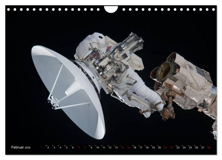 Produktbild: Auftrag im Weltall. Astronauten und Raumfahrt (Wandkalender 2026 DIN A4 quer), CALVENDO Monatskalender