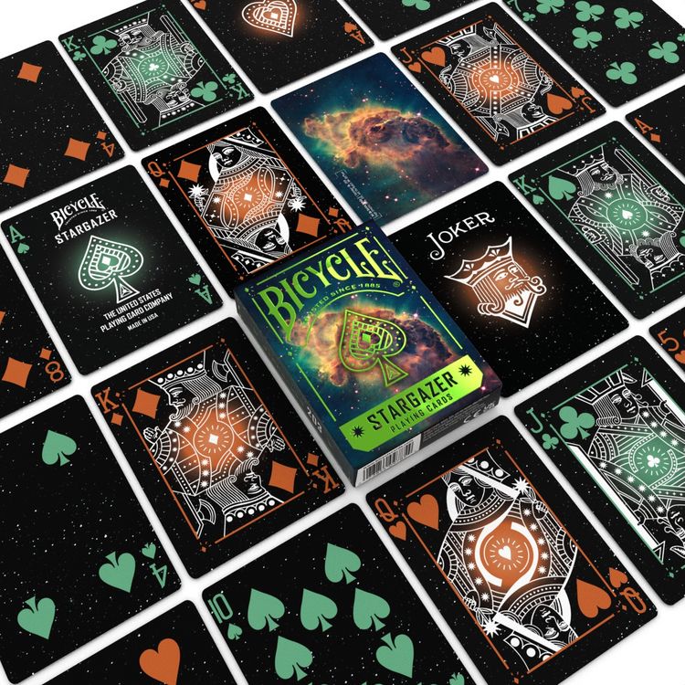 Produktbild: Bicycle Stargazer 203 (Designer Spielkarten, Poker, Skat...)