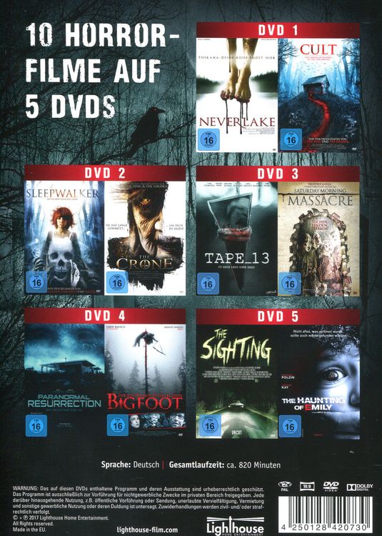 Produktbild: Horror Collection XXL [5 DVDs]