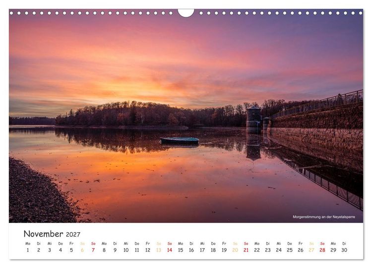 Produktbild: Heimat Entdecken: Bergisches Land (Wandkalender 2027 DIN A3 quer), CALVENDO Monatskalender