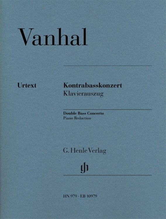 Produktbild: Johann Baptist Vanhal - Kontrabasskonzert