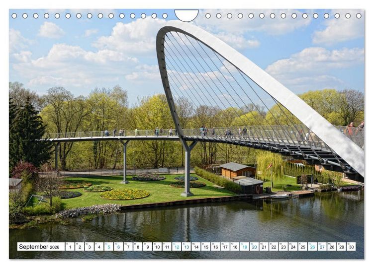 Produktbild: Rathenow - Gr&uuml;ne Stadt an der Havel (Wandkalender 2026 DIN A4 quer), CALVENDO Monatskalender