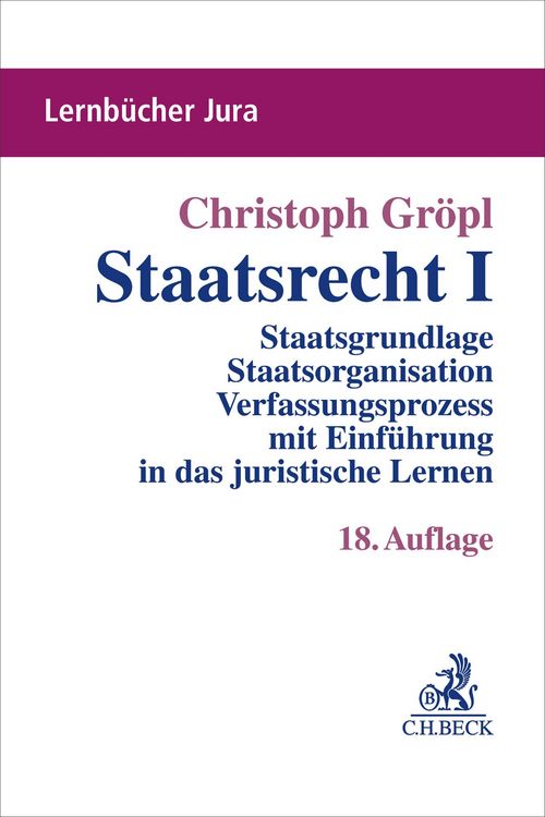 Produktbild: Staatsrecht I