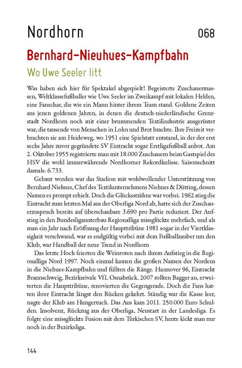 Produktbild: Fußballheimat Niedersachsen & Bremen