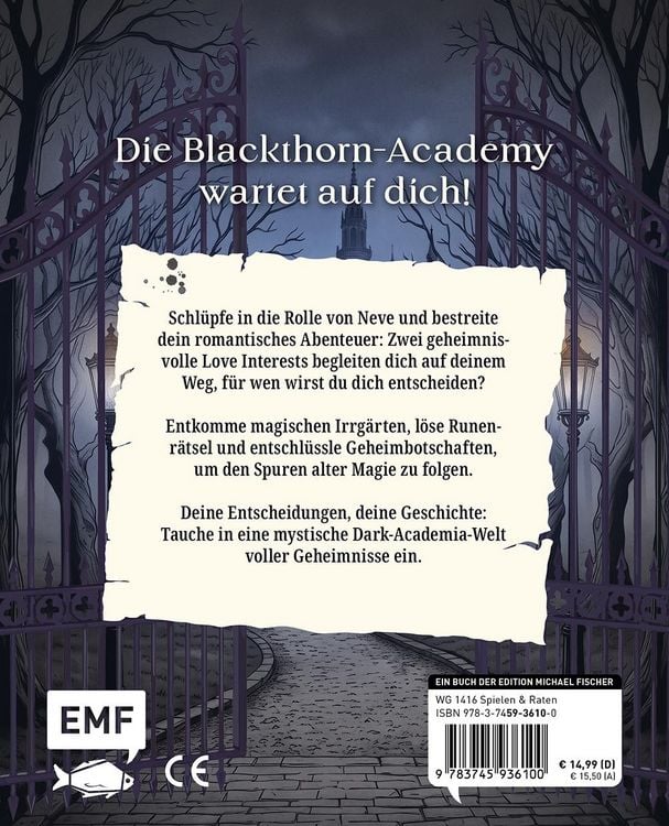 Produktbild: Dark Hearts & Magic Minds &ndash; Eine R&auml;tsel-Romantasy