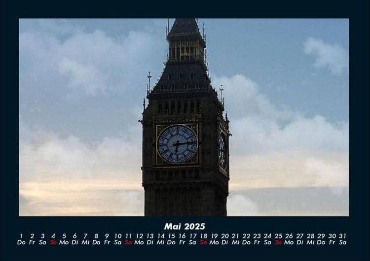 Produktbild: London 2025 Fotokalender DIN A4