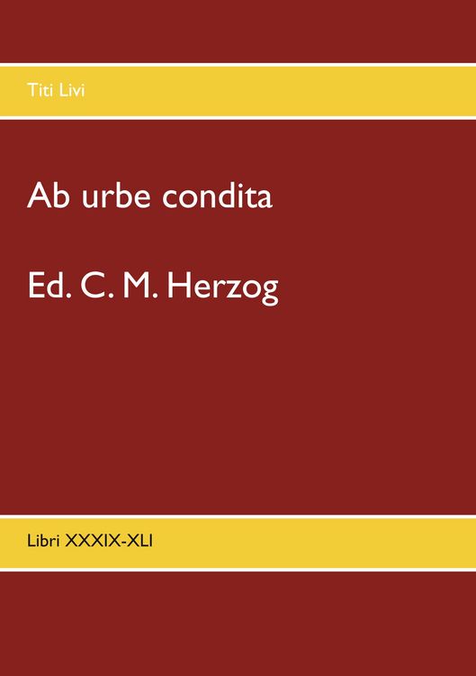 Produktbild: Ab urbe condita