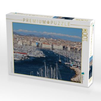 Produktbild: CALVENDO Puzzle Einfahrt zum Vieux Port in Marseille | 1000 Teile Lege-Gr&ouml;&szlig;e 64x48cm Foto-Puzzle f&uuml;r gl&uuml;ckliche Stunden