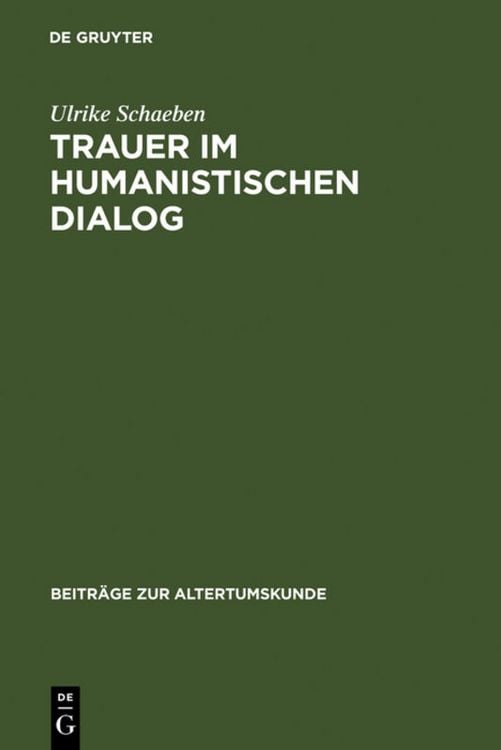 Produktbild: Trauer im humanistischen Dialog