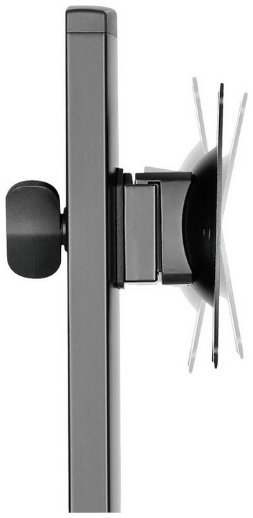 Produktbild: LogiLink BP0161 Monitor-Tischhalterung 1 Display(s) Schwarz Drehbar, H&ouml;henverstellbar, Neigbar, Schwenkbar
