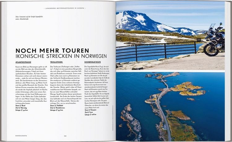 Produktbild: Legend&auml;re Motorradtouren in Europa