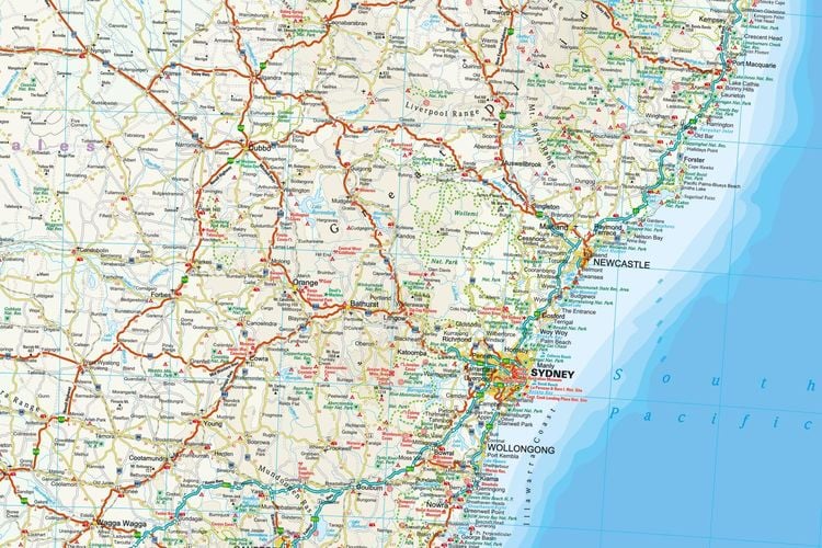 Produktbild: Reise Know-How Landkarte Australien, Ost / Australia, East (1:1.800.000)