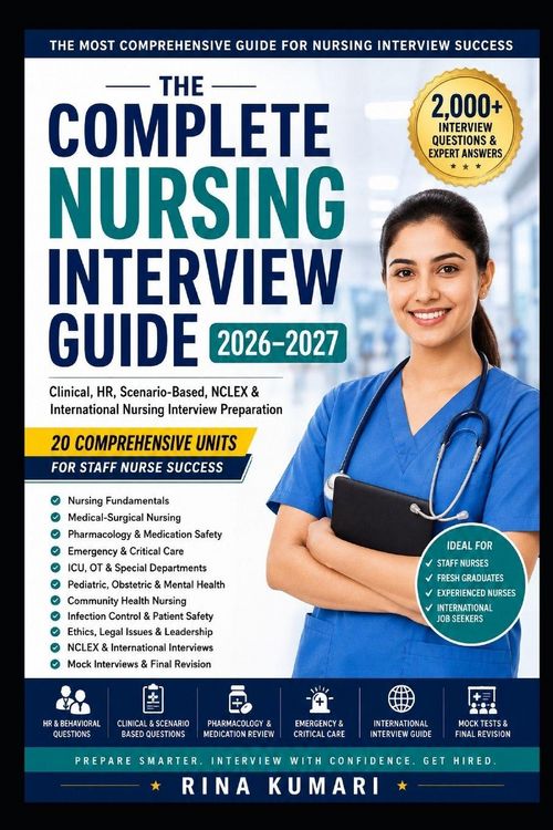 Produktbild: The Complete Nursing Interview Guide 2026-2027