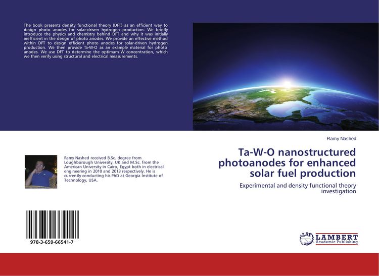 Produktbild: Ta-W-O nanostructured photoanodes for enhanced solar fuel production