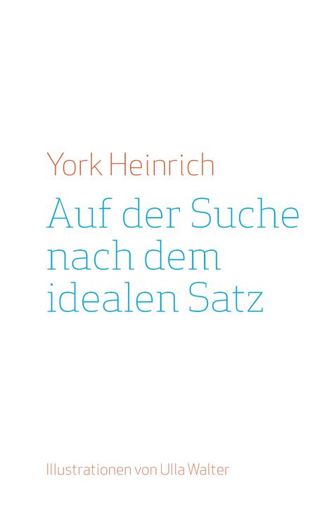 Produktbild: Auf der Suche nach dem idealen Satz