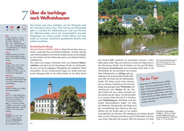 Produktbild: Das Radlbuch Oberbayern