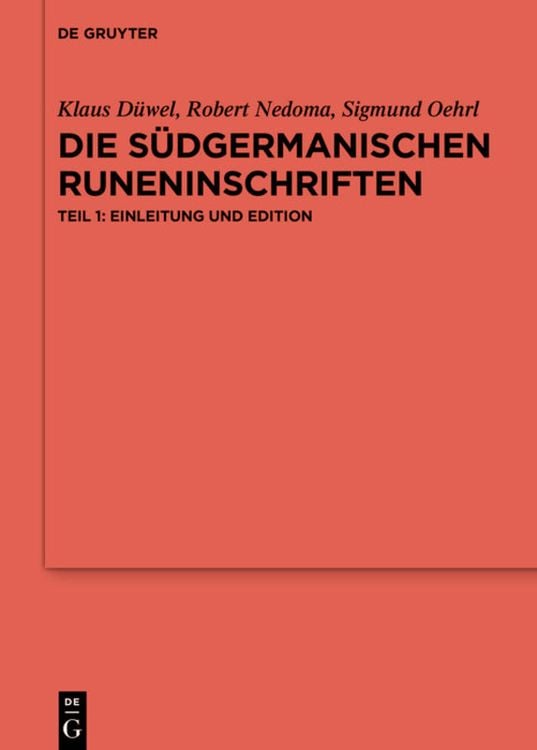 Produktbild: Die s&uuml;dgermanischen Runeninschriften