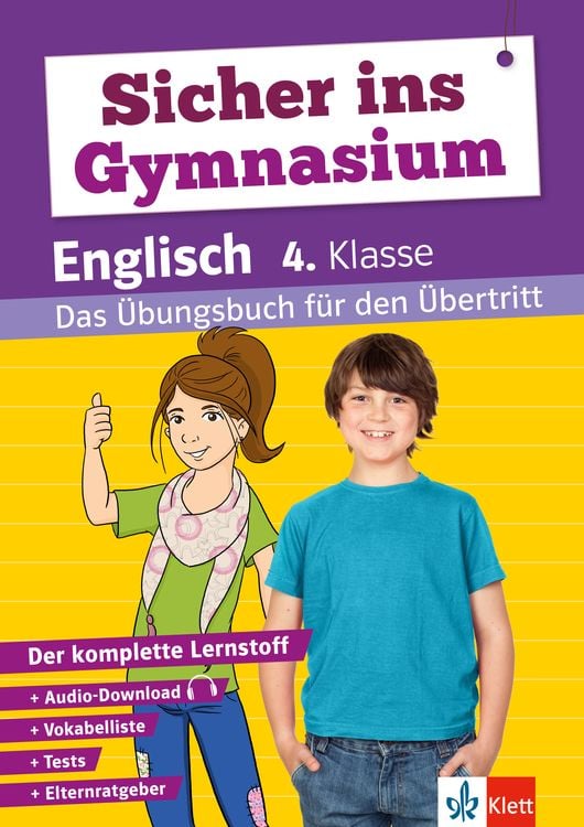 Produktbild: Klett Sicher ins Gymnasium Englisch 4. Klasse