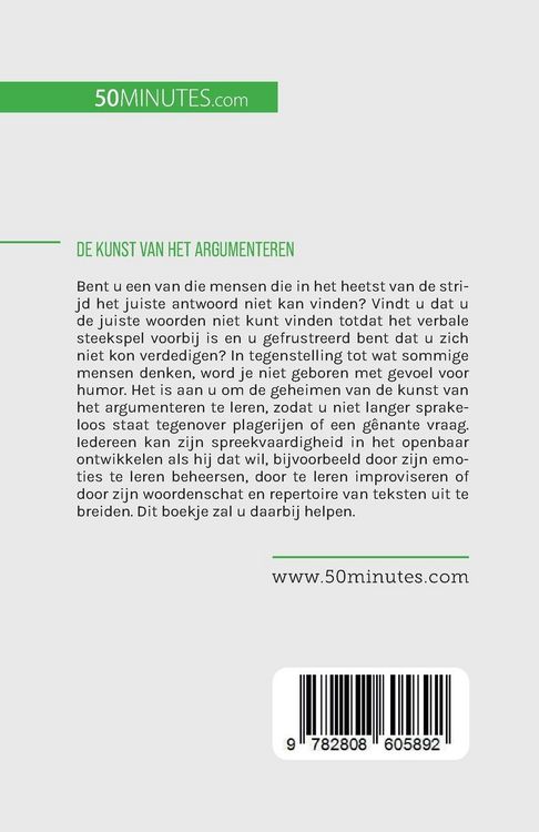 Produktbild: De kunst van het argumenteren