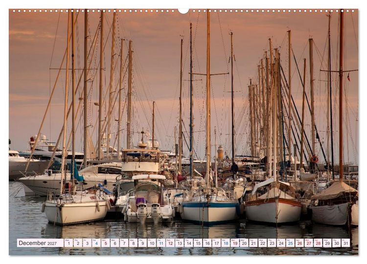 Produktbild: C&ocirc;te d'Azur Highlights on the French Mediterranean Coast (High Quality Premium Wall Calendar 2027 DIN A2 landscape),CALVENDO 12 Month Wall Calendar