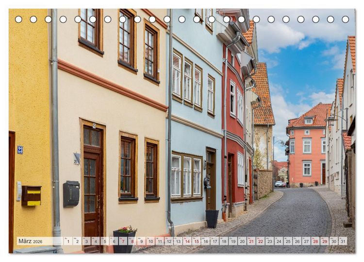 Produktbild: Arnstadt Impressionen (Tischkalender 2026 DIN A5 quer), CALVENDO Monatskalender