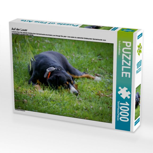 Produktbild: CALVENDO Puzzle Auf der Lauer 1000 Teile Puzzle quer | 1000 Teile Lege-Gr&ouml;&szlig;e 64 &times; 48 cm Foto-Puzzle f&uuml;r gl&uuml;ckliche Stunden