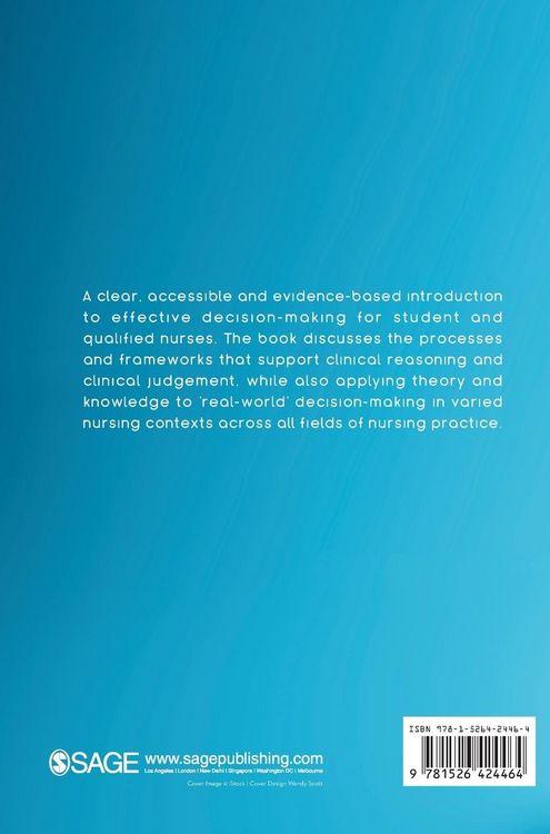 Produktbild: Understanding Decision-Making in Nursing Practice