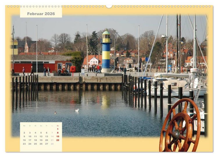 Produktbild: Leuchtt&uuml;rme Schleswig-Holsteins (hochwertiger Premium Wandkalender 2026 DIN A2 quer), Kunstdruck in Hochglanz