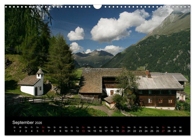 Produktbild: Osttiroler Impressionen (Wandkalender 2026 DIN A3 quer), CALVENDO Monatskalender