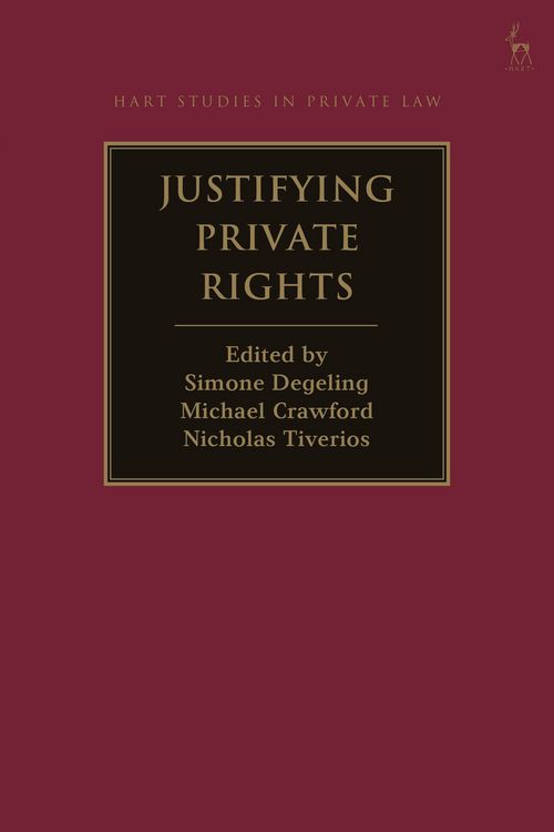 Produktbild: Justifying Private Rights