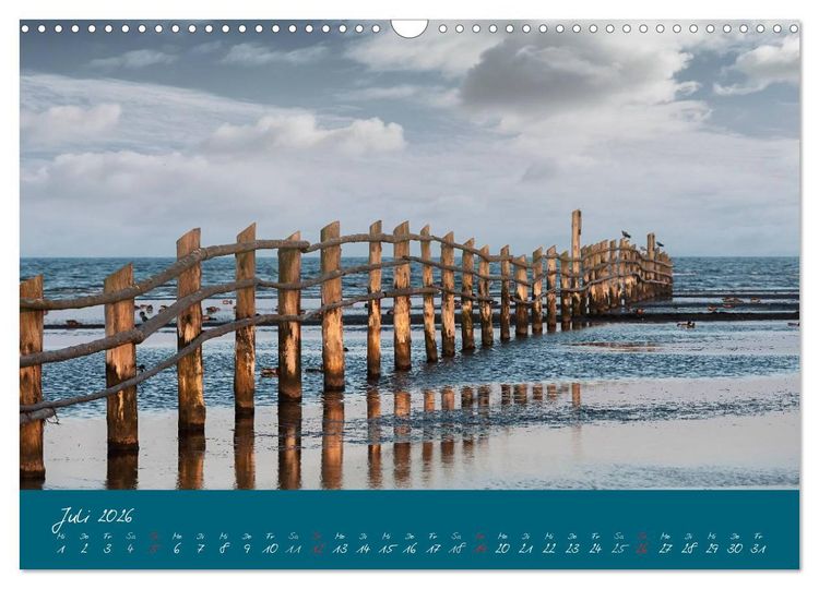 Produktbild: Blick auf die Halbinsel Fischland, Dar&szlig; und Zingst (Wandkalender 2026 DIN A3 quer), CALVENDO Monatskalender
