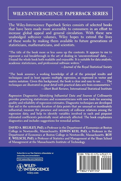 Produktbild: Regression Diagnostics