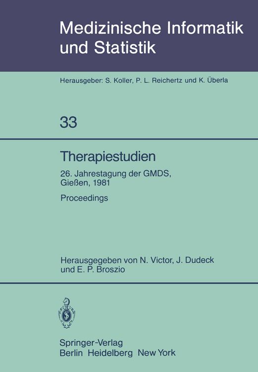 Produktbild: Therapiestudien
