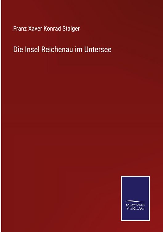 Produktbild: Die Insel Reichenau im Untersee