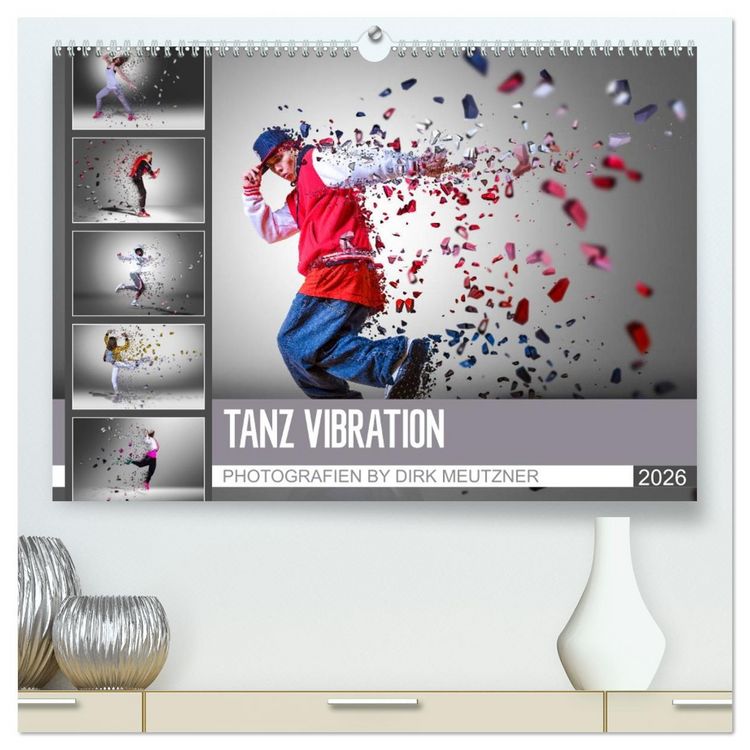 Produktbild: Tanz Vibration (hochwertiger Premium Wandkalender 2026 DIN A2 quer), Kunstdruck in Hochglanz