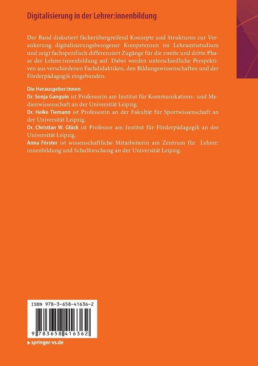 Produktbild: Digitalisierung in der Lehrer:innenbildung