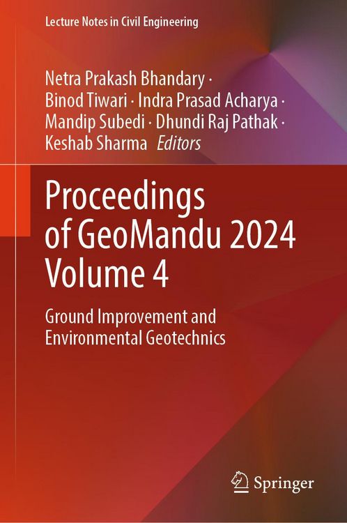 Produktbild: Proceedings of GeoMandu 2024 Volume 4