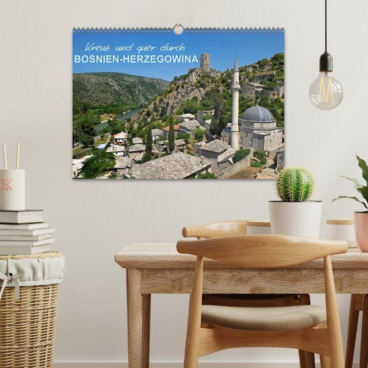 Produktbild: Kreuz und quer durch Bosnien-Herzegowina (Wandkalender 2026 DIN A3 quer), CALVENDO Monatskalender