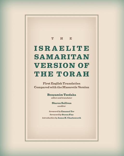Produktbild: The Israelite Samaritan Version of the Torah